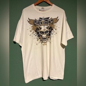 Budweiser Black Crown Skull Graphic Tee